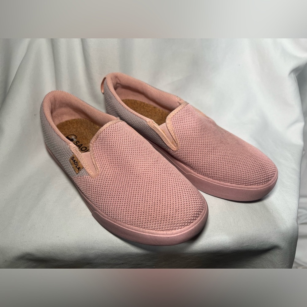 SAOLA Sustainable Havasu Knit Rose Slip On Shoes | 6.5 - Picture 2 of 8